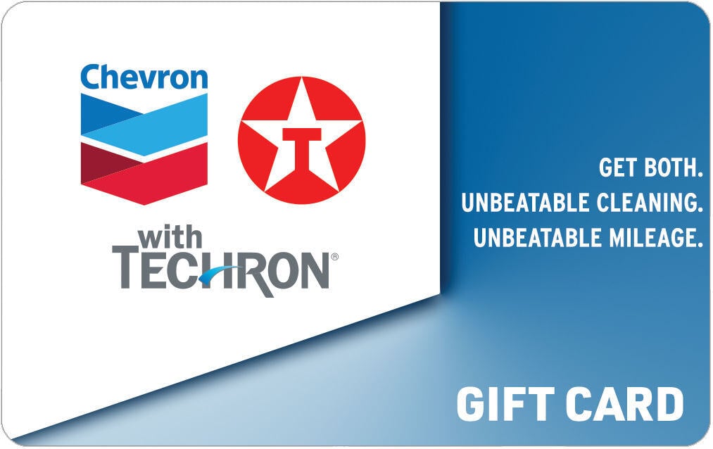 Chevron Texaco gift card