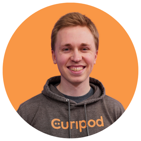  Eirik Hernes Berre, COO & Co-Founder of Curipod headshot